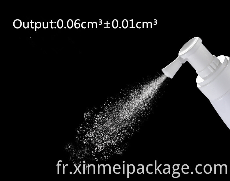 powder spray bottle pump